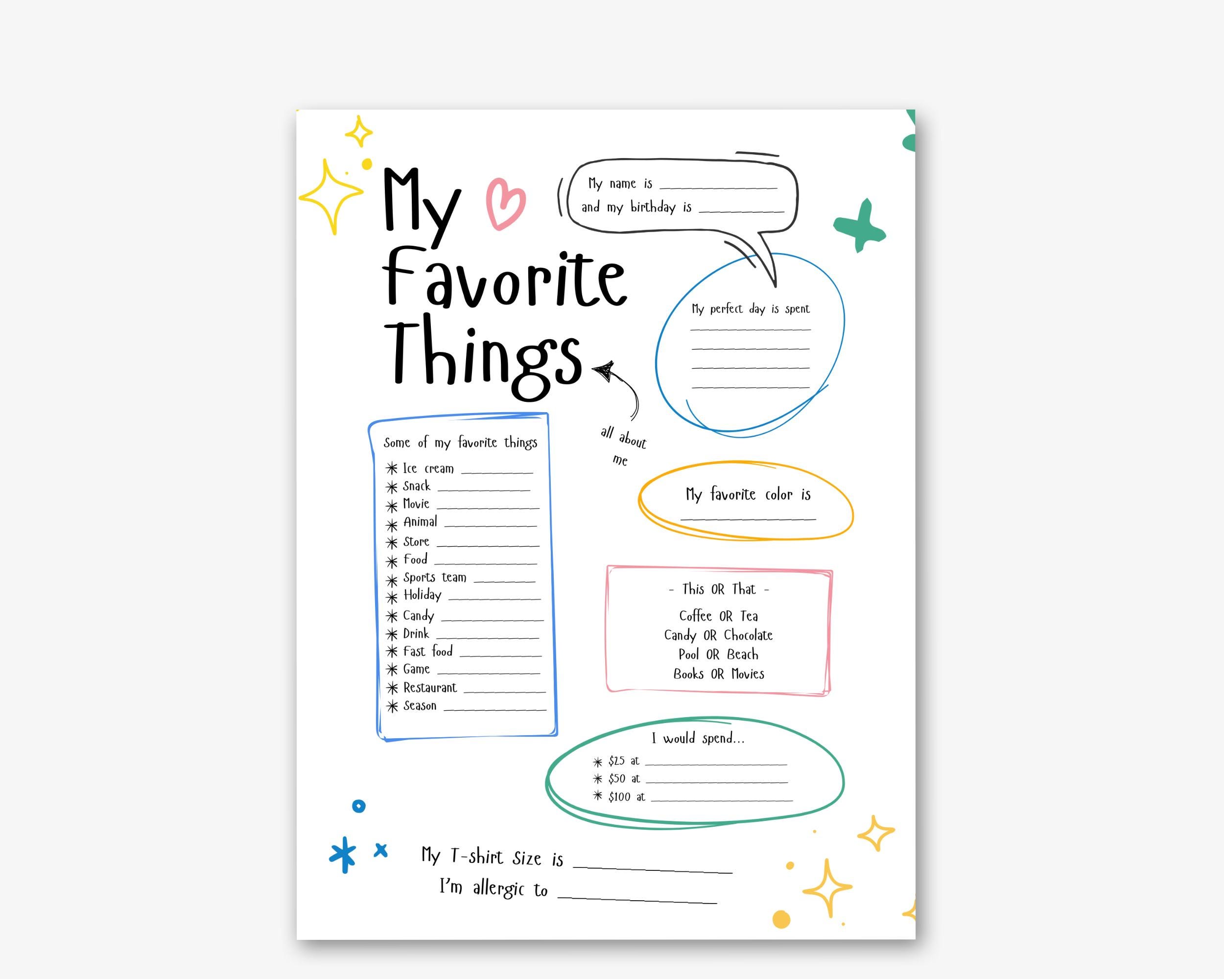Team Building Get to Know Me Questionnaire Printable – Perfect for ...