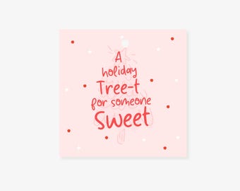 Etiqueta de regalo para la clase de Navidad / Etiqueta de amigo secreto / Regalo para compañeros de cuarto en vacaciones / Etiquetas de regalo para la escuela de Feliz Navidad para niños / Etiquetas de regalo de Navidad para dulces
