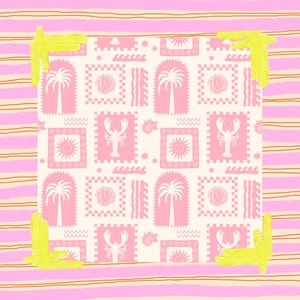 Mahjong Mat - Coastal Glow | Mahjong game mat, American Mahjong, Mahjong Party, Mahjong Accessories, table game mat, Mahjong game night