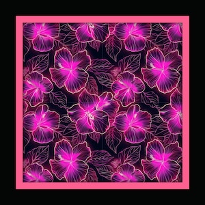 Mahjong Mat - Neon Nights | Mahjong game mat, American Mahjong, Mahjong Party, Mahjong Accessories, table game mat, Mahjong game night