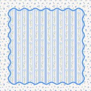Mahjong Mat - Bluebell Baby | Mahjong game mat, American Mahjong, Mahjong Party, Mahjong Accessories, table game mat, Mahjong game night