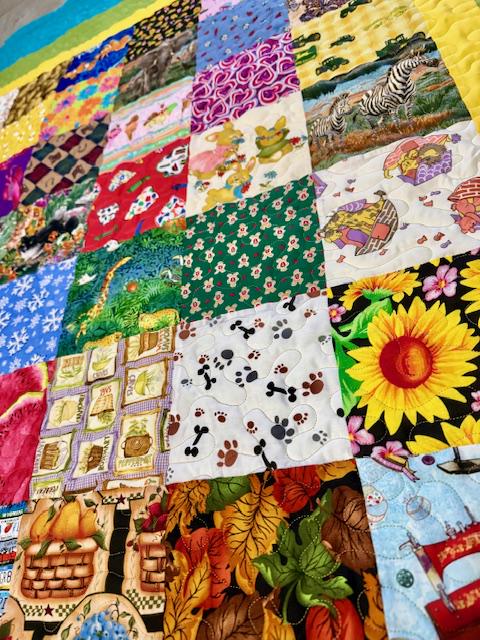 Handmade I Spy Childs Quilt Throw Size - Etsy