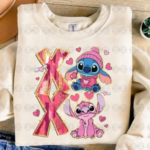 Pink XoXo Valentine Png, Valentine Cartoon Character Png, Valentine&#39;s Day Png, Valentine Shirt Design, Heart XoXo Png,Valentine Coquette Png