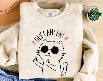 Hey Cancer Png, Cancer Warrior Png, Cancer Fighter Gift, Fck Cancer Png, Awareness Month Png, Cancer Fighter Png, Cancer Survivor Png