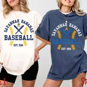 Retro Bananas Tshirt, Unisex Baseball Shirt, Banana Fan Gift, Let&#39;s Go Bananas Shirt,  Youth Kids Todder Baseball Shirt, Game Day Shirt