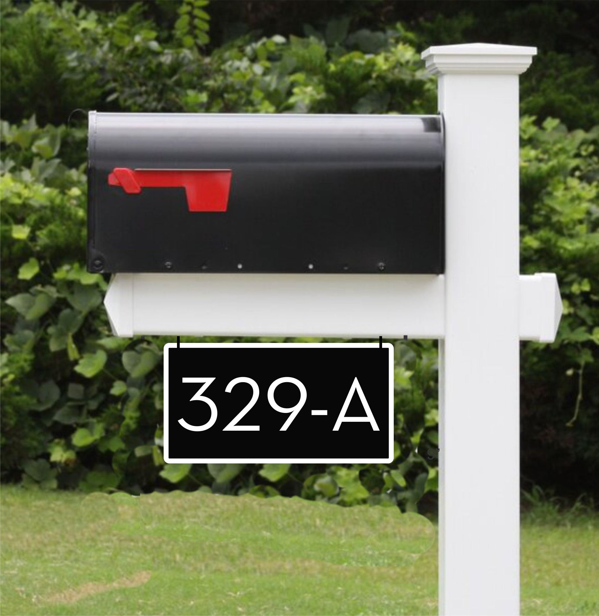 Mailbox or House address sign- Street number- House number- address sign for mail, delivery address sign, Emergency house numbers, aluminum