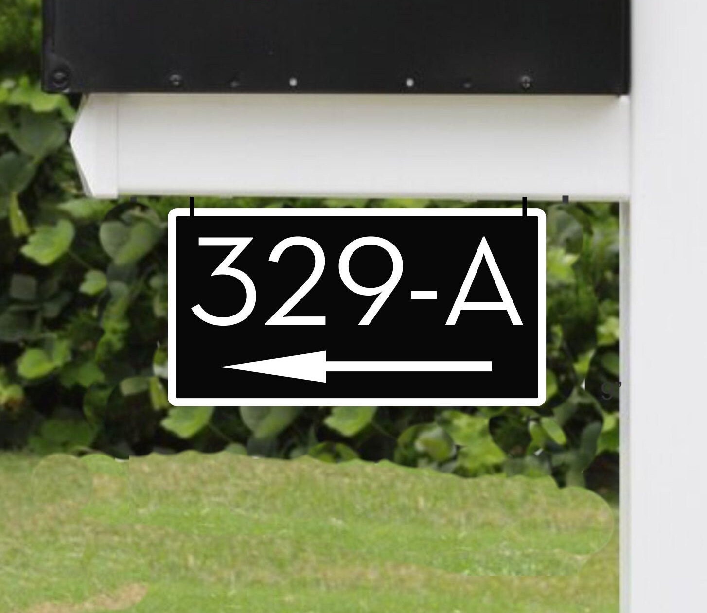 Mailbox or House address sign- Street number- House number- address sign for mail, delivery address sign, Emergency house numbers, aluminum