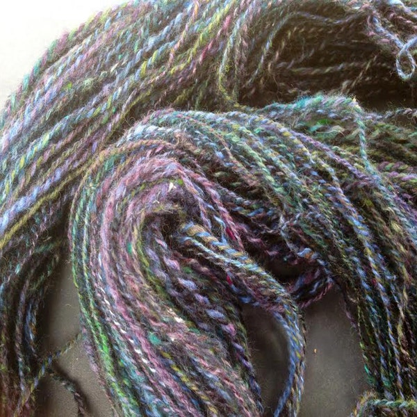 Night Flight Stone Soup Swirl Roving from Crosspatch Creations
