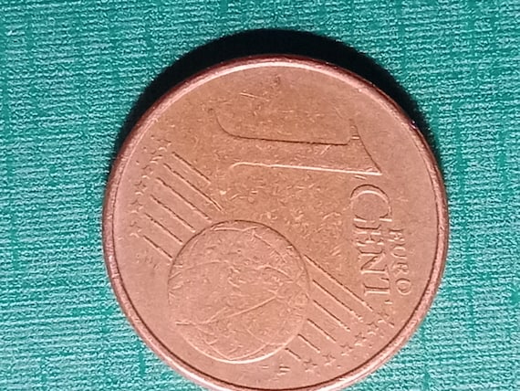 2002 年ドイツの 1 セント ユーロ硬貨 - Etsy 日本