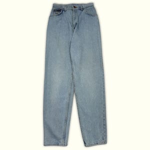 Calça jeans Wrangler Regular Vintage anos 2010 W24/L32 Azul Denim Bom Estado Retro Autêntica Segunda Mão Clássica (s291) [2633]