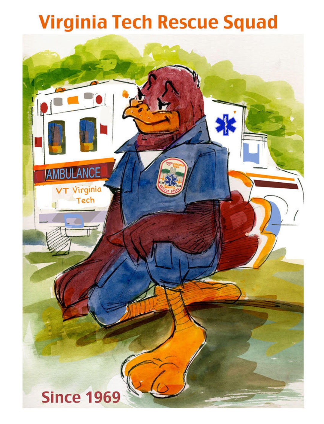 Vt Rescue VT Rescue Squad - Etsy