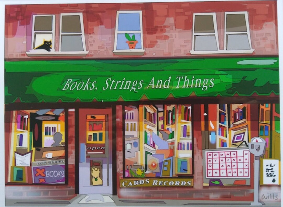 Books Strings and Things Etsy