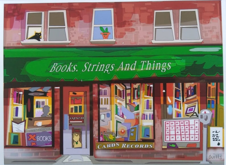 Books Strings and Things Etsy
