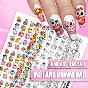 Autocollants Pour Nail Art - 9 Feuilles De Stickers Décoratifs Ongles - French Manucure
