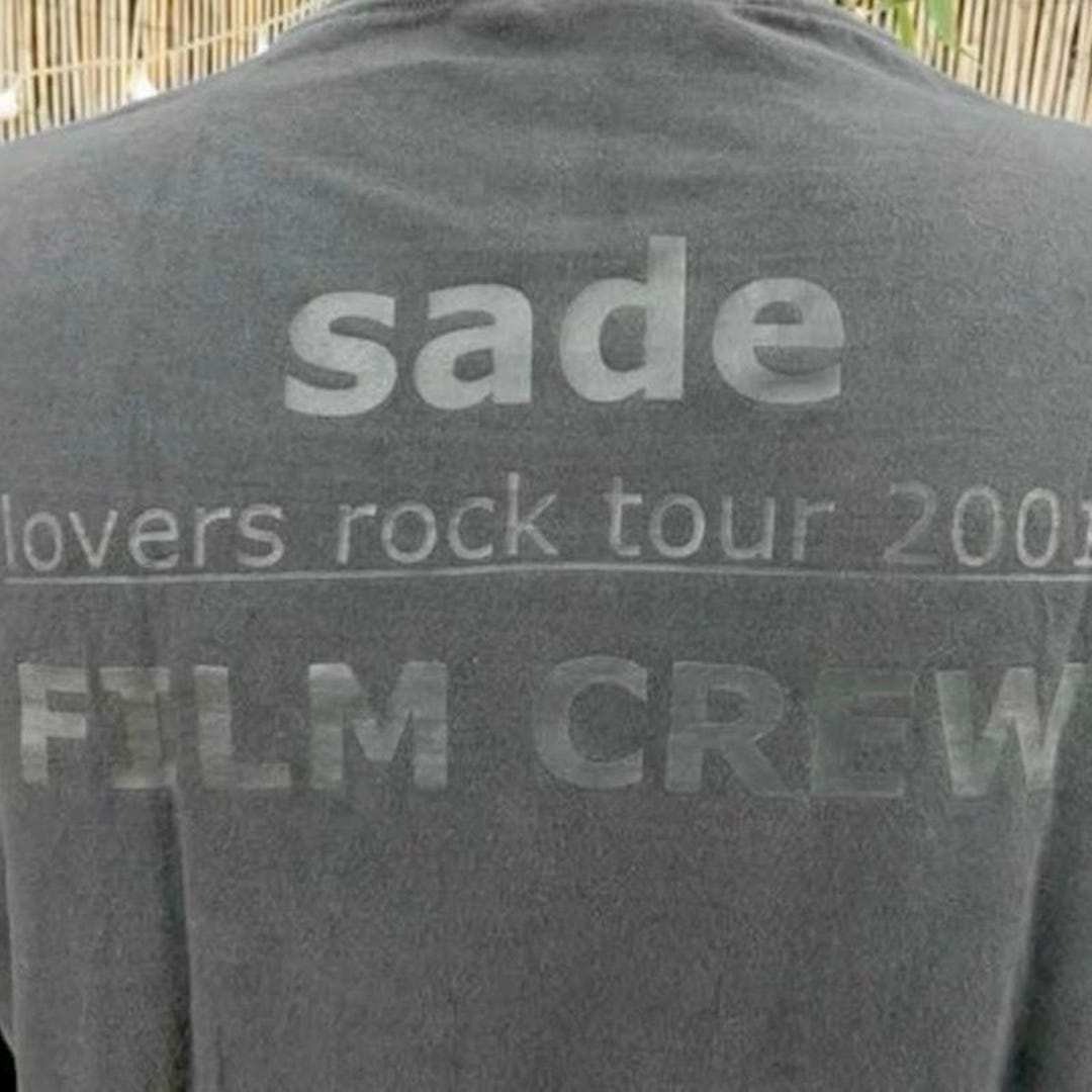 Sade \"Lovers Rock 2001\" Tシャツ Lサイズ 新品 Vintage Sade 2001 Lovers Rock Shirt XL Rare | eBay