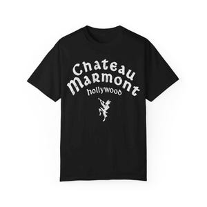 Vintage 90s Chateau Marmont Hotel, Oversized Gender-Neutral Graphic Tee T-Shirt