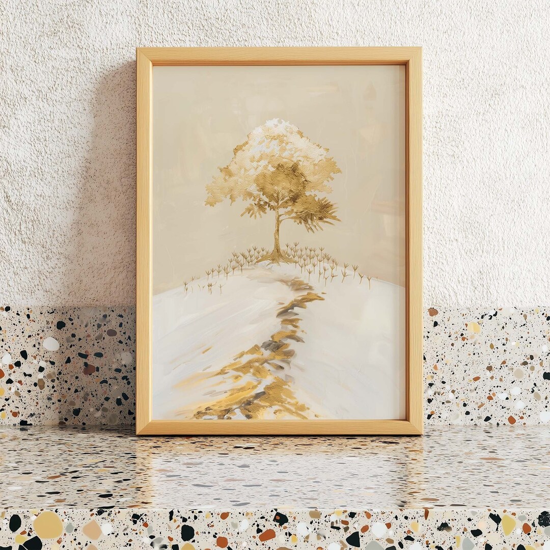 Mustard Seed Parable Christian Wall Art – Minimalist Tree of Life ...