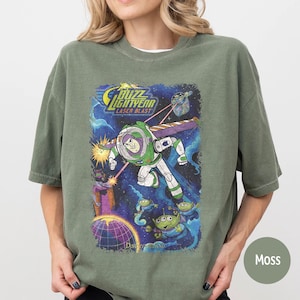 Retro Buzz Lightyear Disney Comfort Colors Shirt, Toy Story Friends Shirt, Disney Tee, Toy Story Birthday Shirt, Disney Friends, Pixar Shirt