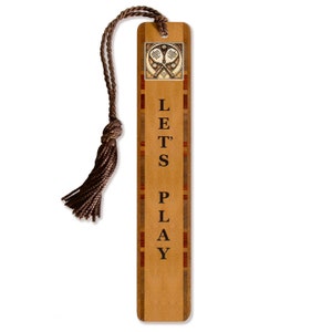 Bookmark - PERSONALIZED Just deck the halls with pickleballs - Birch wood Bookmark - PERSONALIZED Just deck the halls with pickleballs - Birch wood