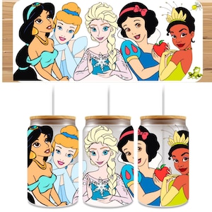 UV DTF 16 oz Cup Wraps: Waterproof Tumbler Decal