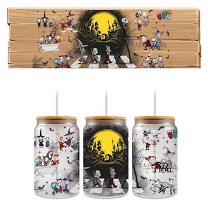 UV DTF 16oz Cup Wraps: Waterproof Tumbler Decal