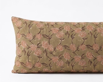 Große lumbale Kissenbezug Floral Kissen schwarz lumbalen Kissen Schlafzimmer Bauernhaus Dekor Cottage Kern dekorativen lumbalen Kissenbezug für Sofa