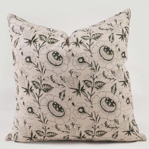 Floral Grün Kissen Frühling Kissenbezug Französisch Land Kissenbezug Bauernhaus Land Dekokissen Wohnkultur Geschenk Gastgeschenk für neues Zuhause