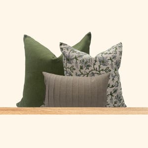 Set di cuscini floreali, set di cuscini verdi, set di cuscini componibili, set di cuscini decorativi per divano, set di cuscini decorativi per la casa