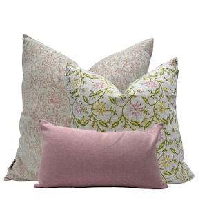 Spring Pillow Combination set Pillow combo for sofa Farmhouse pillow combo Throw Pillows Set Pillow Combo Set Floral Pillow combo set