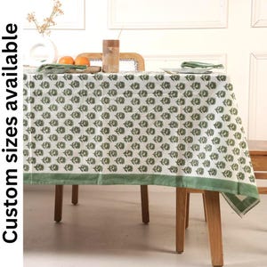 Mantel rectangular para mesa de comedor, color verde, decoración de estilo rústico francés, servilletas, mantelería para fiesta, mantel cuadrado de primavera, regalo para el hogar