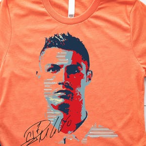 Ronaldo Shirt, Soccer Shirt for Men, Football Gift for Dad, Casual Tee, Birthday Gift for Fan, Ronaldo Tee