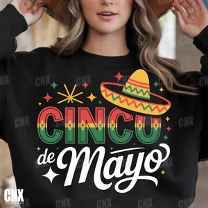 Happy Cinco De Mayo PNG, Let's Fiesta PNG, Cinco de Mayo Png Design, Mexican Party PNG, Cinco de Mayo Shirt Png, Sublimation,