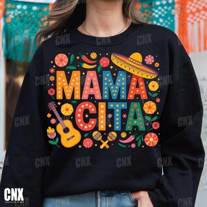 Cinco de Mayo Sublimation, Mamacita Fiesta Png, Mexican Fiesta Shirt, Mom Sublimation, Fiesta Party, Mexican Party, Cinco de Mayo Shirt Png,
