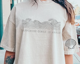 happiness comes in waves svg, happiness comes in waves png, summer shirt svg, summer png designs, summer sublimation design, summer svg