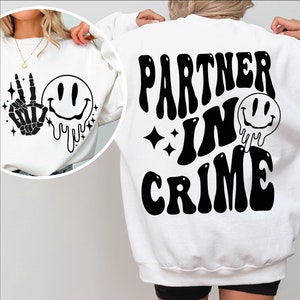 Partner in Crime svg, Partner in Crime, beste Freunde svg, bester Freund svg, bester Freund png, bester Freund Shirt svg, meine beste Freundin svg