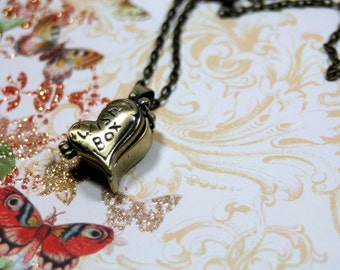 Make a Wish Box Necklace Treasure Box Secret Hopes Dreams