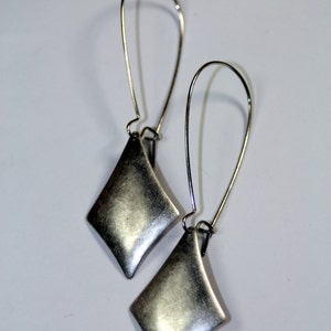 The Shimmer of Silver Dangle Earrings image 3