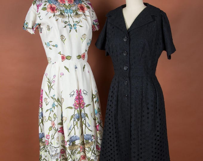 Lot #47 A Group of Two Early 1960s Dresses WOUNDED BIRDS SALE