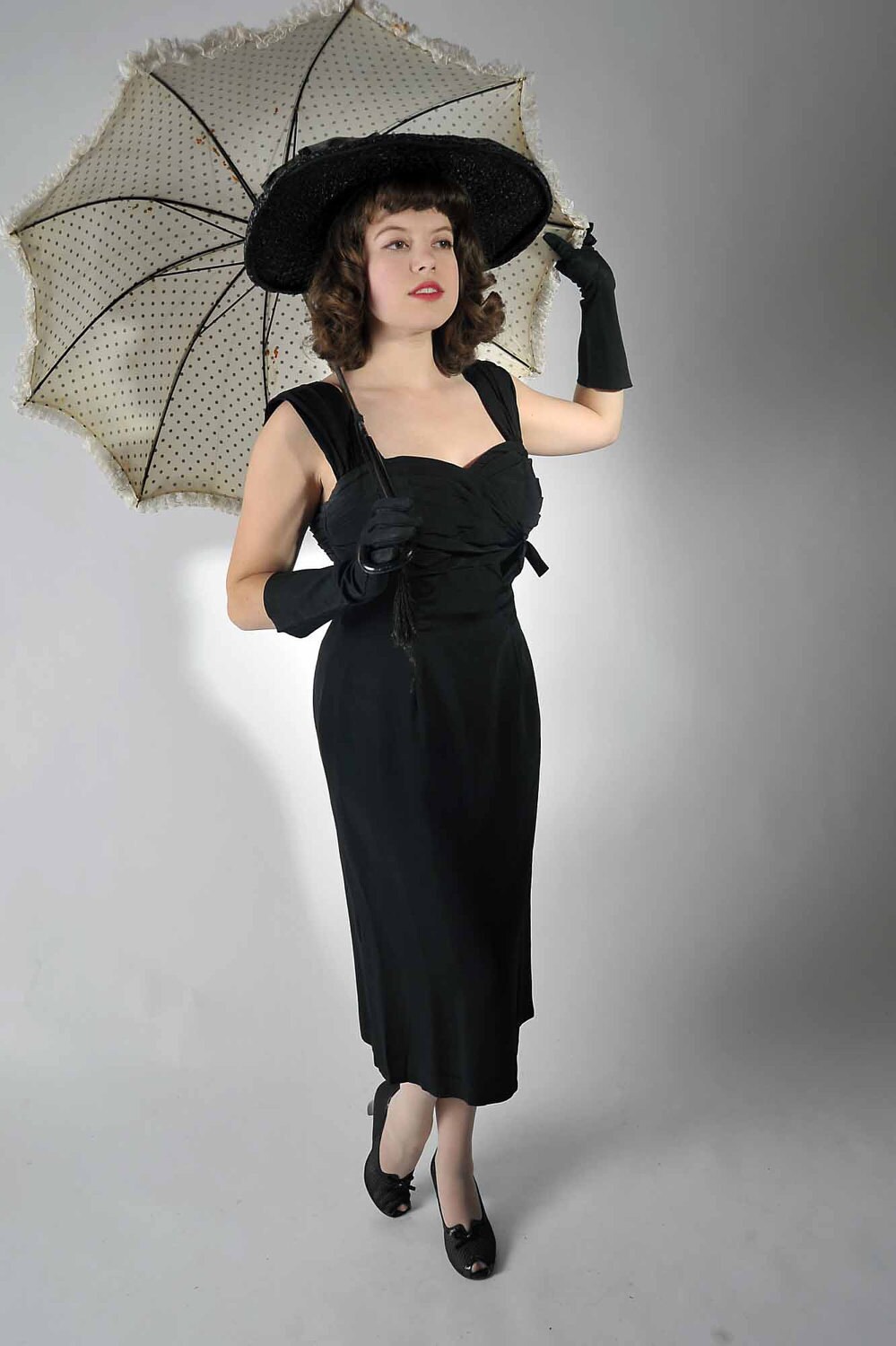 Vintage 1950S Lilli Ann Dress // The Cocktail Hour Designer Fall Fashion