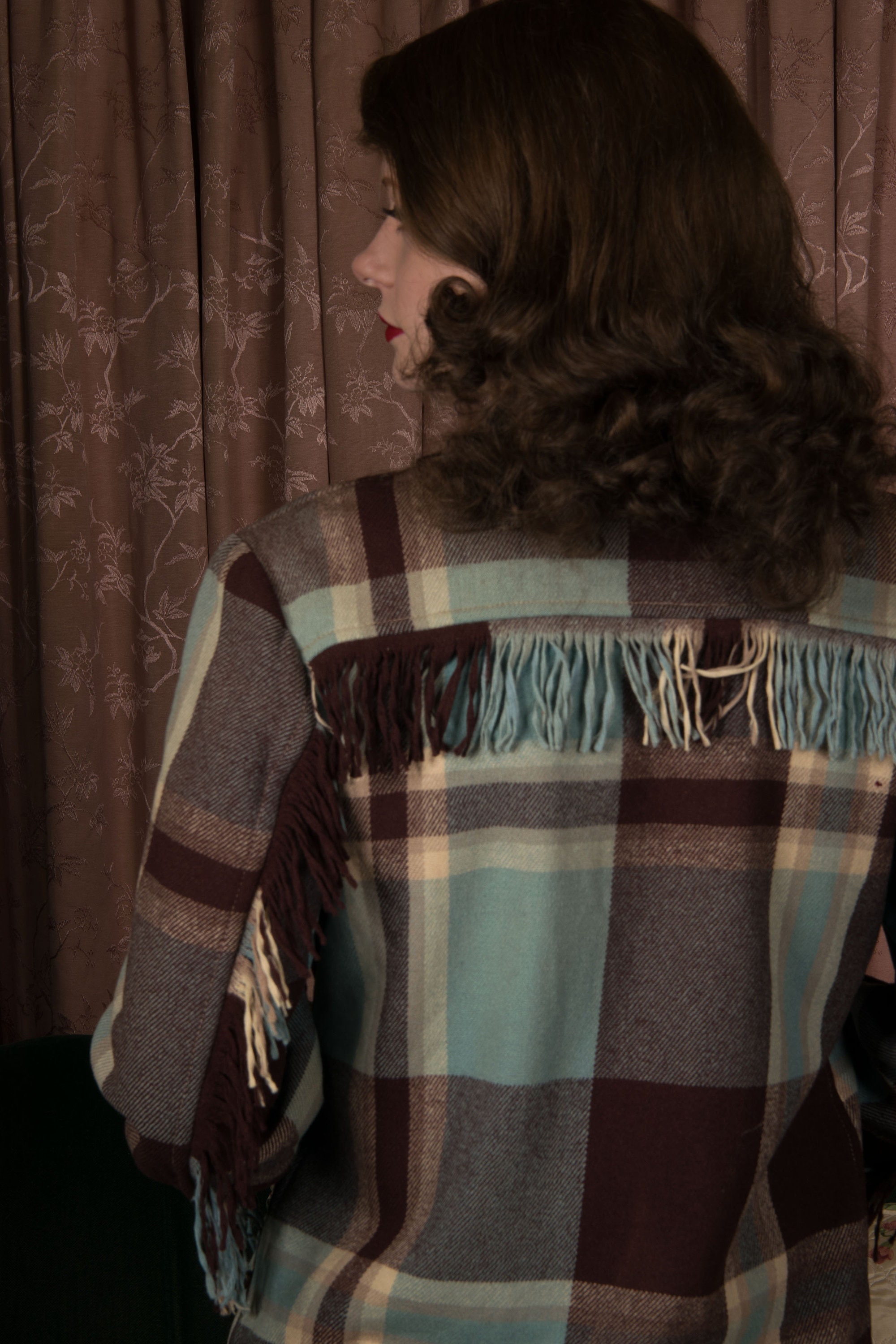 1950s Jacket - Classic Siesta Vintage 40s/50s Western Style Plaid