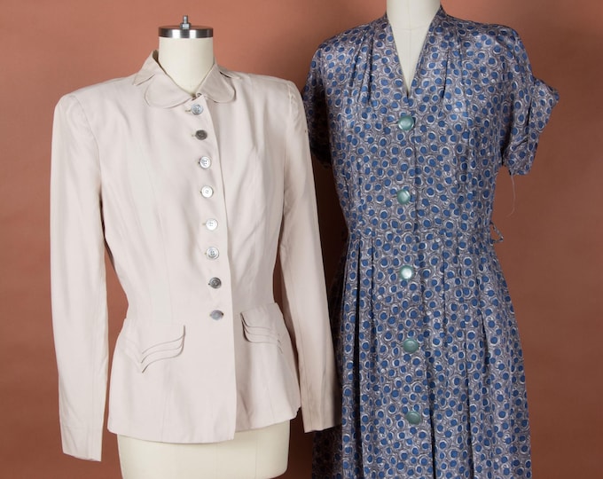 Lot #31 Lot of Two 1950s Summertime Garments WOUNDED BIRDS SALE