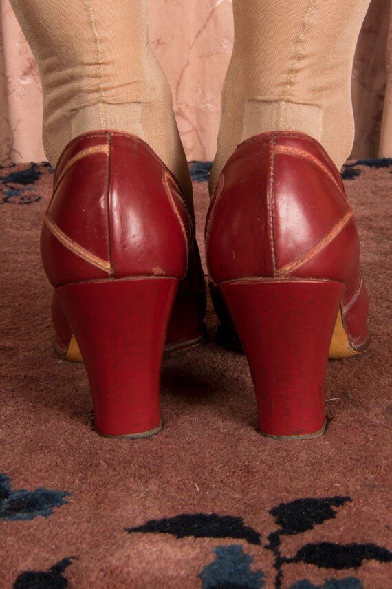 TAG SALE 1940s Shoes - Size 6.5 -  Ideal Vintage … - image 7