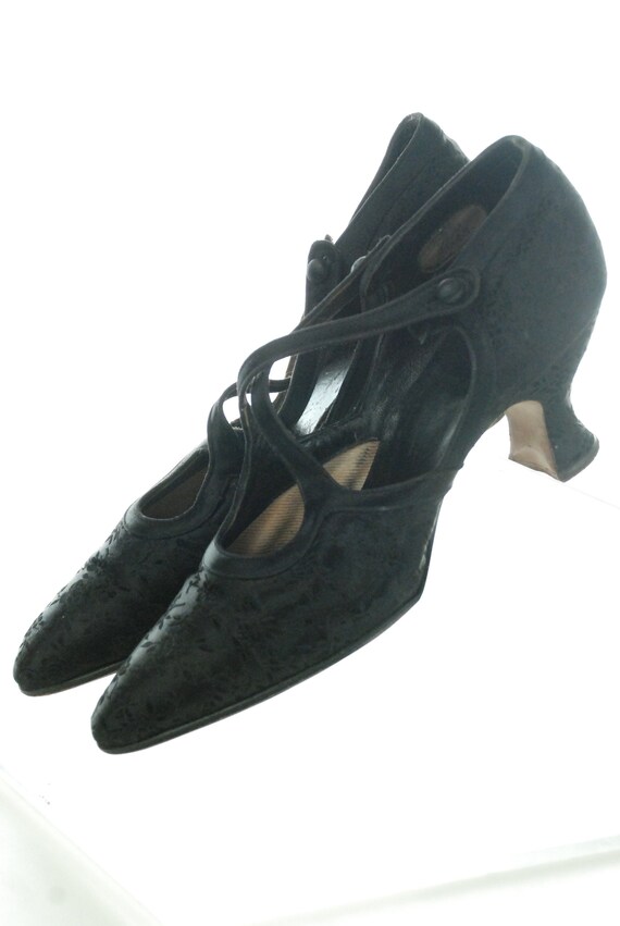 Vintage Edwardian Shoes - Stunning Edwardian High
