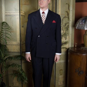 Peak Lapel Suit 40s - Etsy