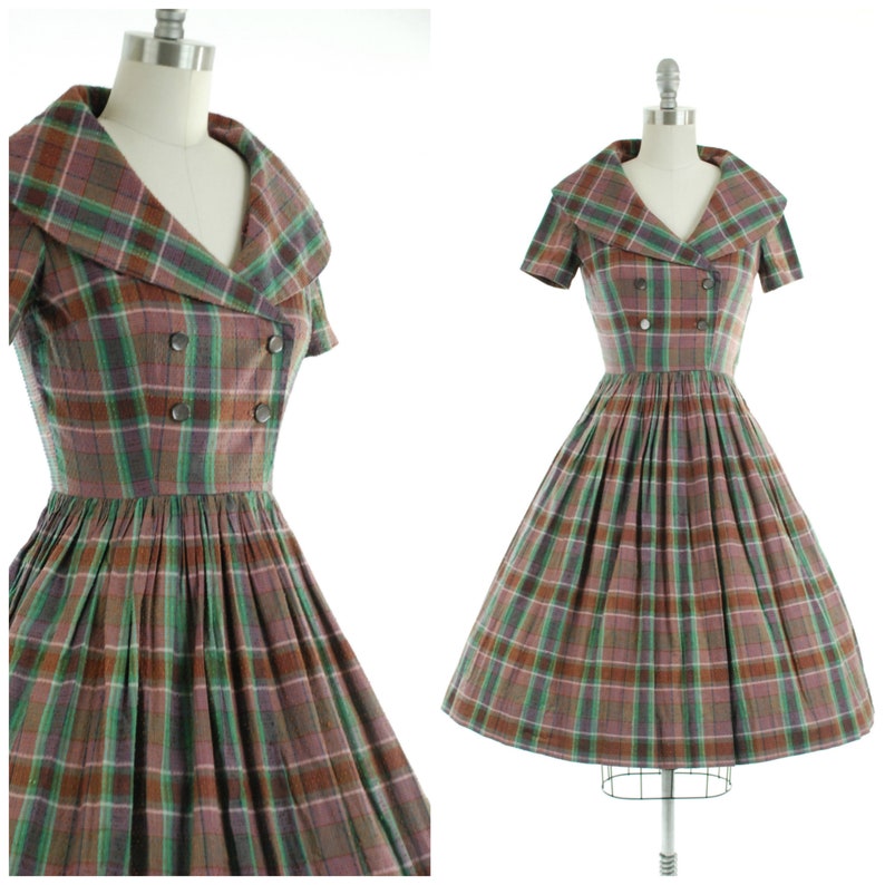 Vintage 50s Day Dress