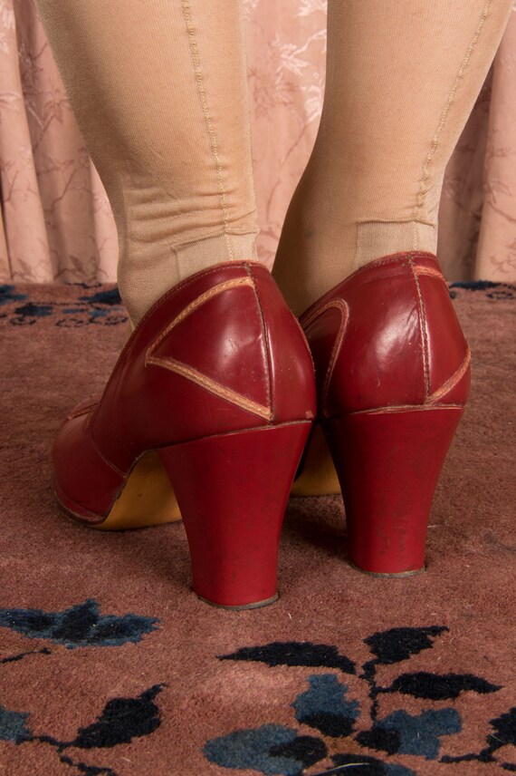 TAG SALE 1940s Shoes - Size 6.5 -  Ideal Vintage … - image 6