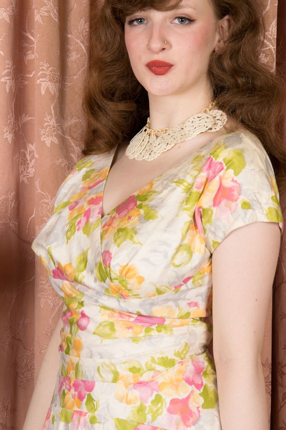 TAG SALE 1950s Dress - Gorgeous Vintage 50s Alix … - image 8