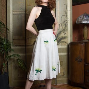 Vintage Hungarian Skirt - Etsy