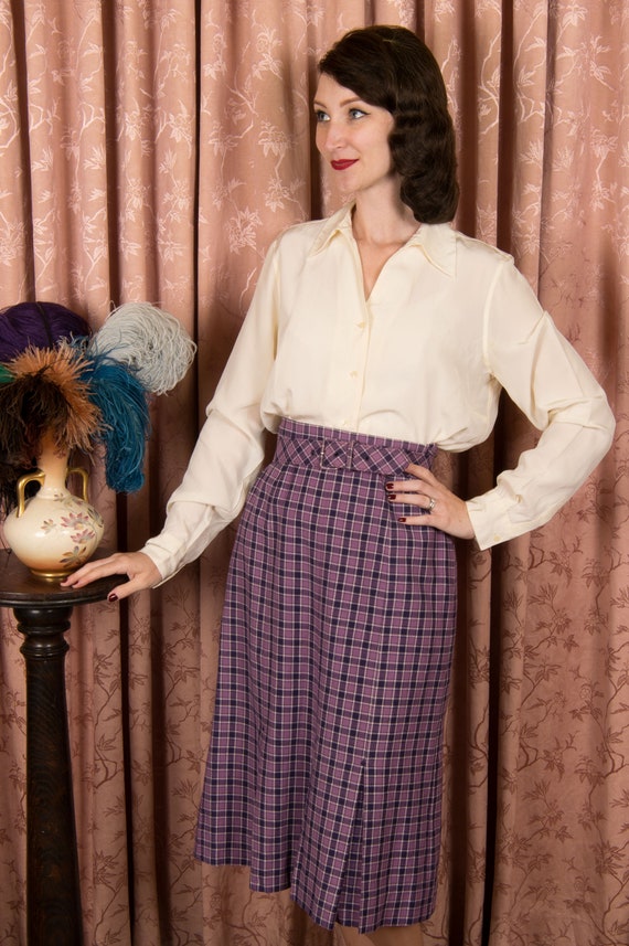 TAG SALE 1950s Skirt - Chic JANTZEN Vintage 50s P… - image 3