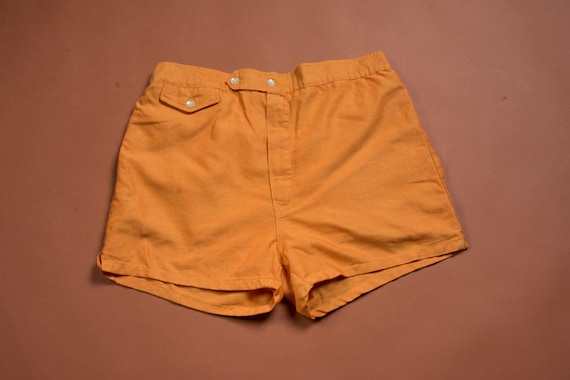 Vintage 1960s Bold Orange Men's Swim Trunks from Jantzen